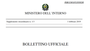 Decreti del Capo della Polizia - "Modalità attuative accesso al ruolo ispettori tecnici" e  "Modalità attuative accesso al ruolo dei sovrintendenti tecnici"