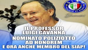 Benvenuto al prof. Luigi Cavanna 