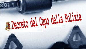 Decreto direttoriale di rideterminazione dell\'assetto ordinativo delle articolazioni periferiche dell\'Amministrazione della Pubblica Sicurezza