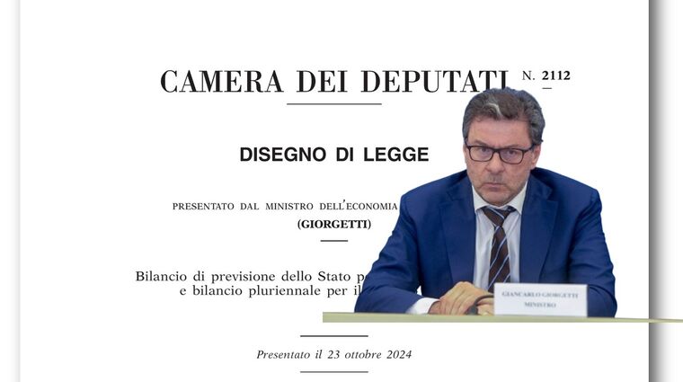 DDL 2112 - Bilancio di previsione dello Stato per l\'anno finanziario 2025 e bilancio pluriennale per il triennio 2025-2027