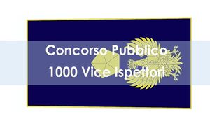 Concorso 1000 vice ispettori - pubblicazione graduatoria