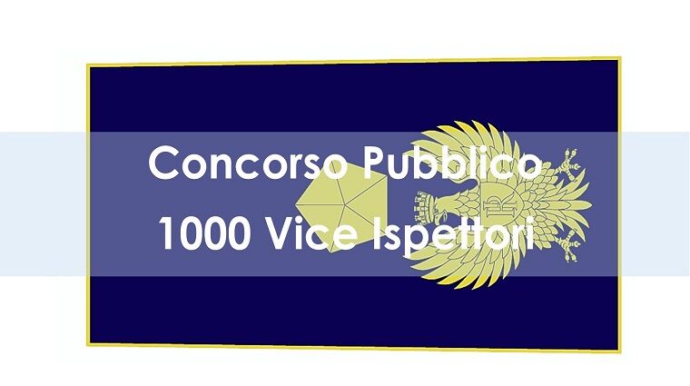 Concorso 1000 vice ispettori - pubblicazione graduatoria