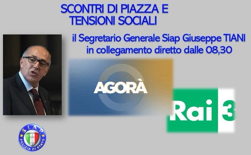 Scontri di piazza e tensioni sociali - Tiani ad Agorà