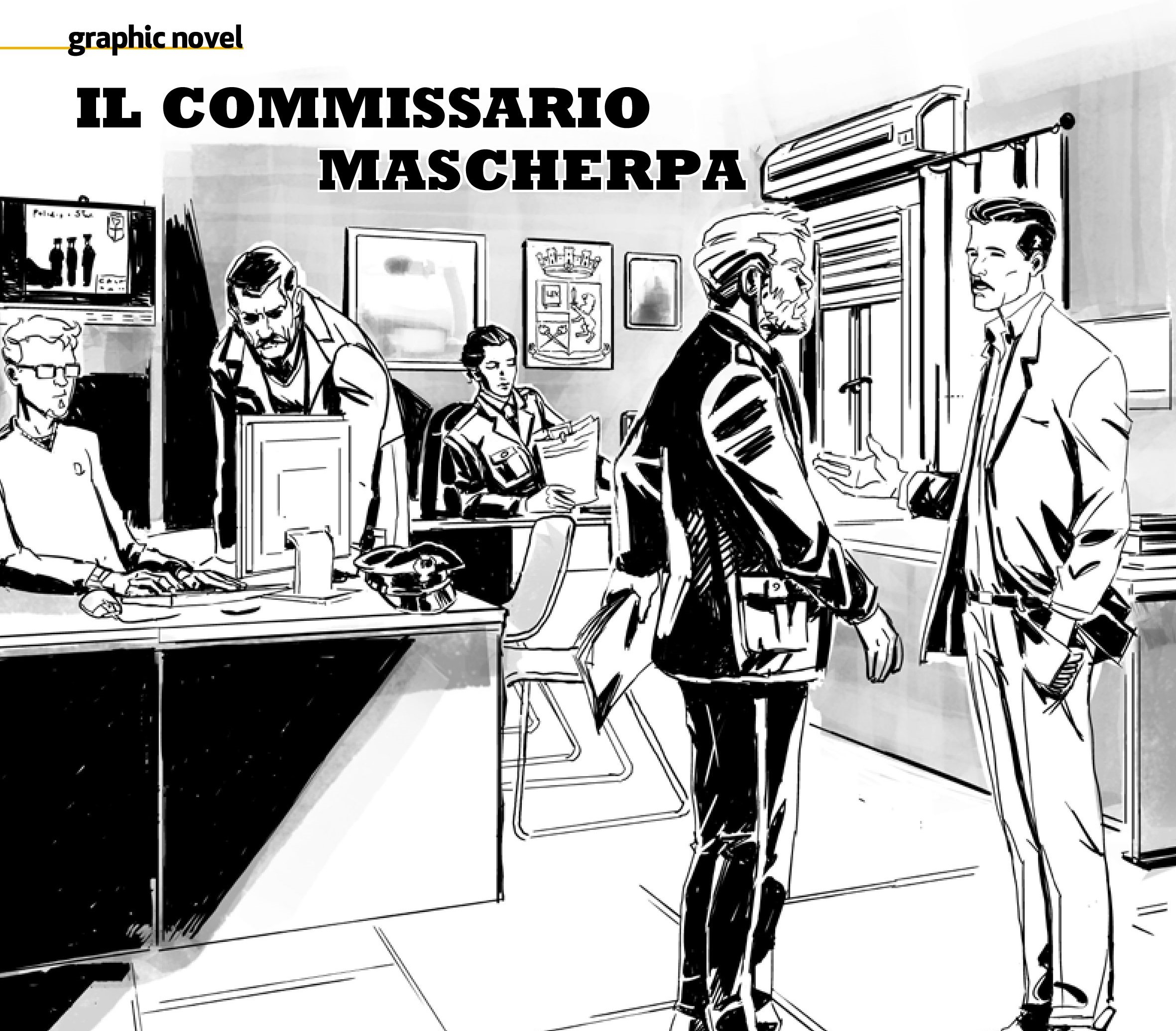 Piano Marco Valerio - Vendita dei libri "Il Commissario Mascherpa"