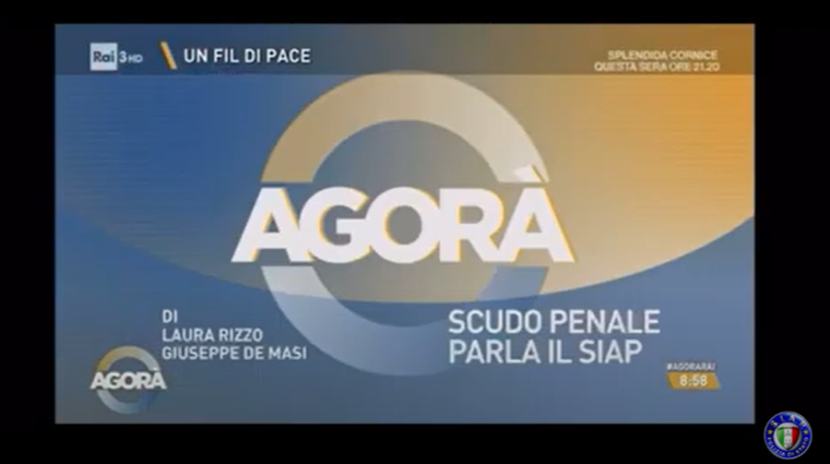 AGORA\' - RAI 3 - L\'intervista al Segretario Generale Tiani