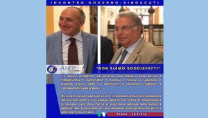 Rassegna - Incontro Governo-Sindacati, SIAP Anfp "Non siamo soddisfatti"