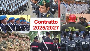 Avvio delle procedure negoziali per il tersonale del Comparto Sicurezza e Difesa - Triennio 202/2027