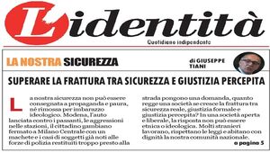 Superare la frattura tra sicurezza e giustizia percepita