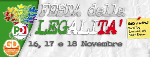 Firenze, 16-17-18 novembre 2012 : &quot;Festa della Legalit&agrave;&quot;