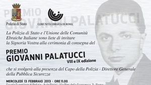 Premio Giovanni Palatucci - VIII e IX edizione - 13 Febbraio