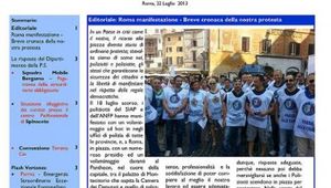 SIAPInform@ nr. 12 del 22 Luglio 2013 - Roma manifestazione - Breve cronaca della nostra protesta